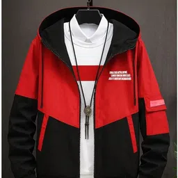 azyhub Men Colorblock Casual Jacket image 4