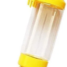 dogtrust Drinking Water Bottle for Cat Dog Rabbit 350 ML (Color May Vary) Pack of 1 Round Plastic Pet Bottle-picture-10