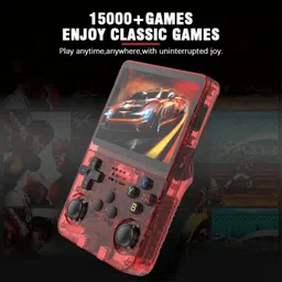 Playtastic R36S Game Console 3.5 inch Retro Emulator System 64 GB with 15000+Preinstall video game Mario ,GTA Vice City image 2