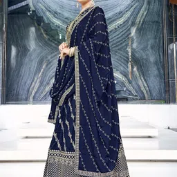 Chandbaali Embroidered Sequined Ready to Wear Lehenga & Blouse With Dupatta image 2