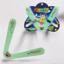 sarasi Glow in The Dark Lightning Boomerang For Kids, Flight Range 10-15 Meters, Right Handed, Left Handed Returning Boomerang-picture-31