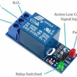 tayal Pack oF 5 Single Channel 5V 10A Relay Control Board Module with Optocoupler Electronic Components Electronic Hobby Kit image 2