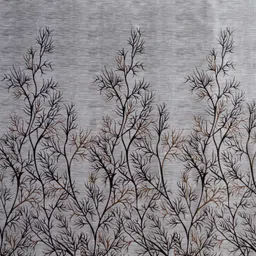 home sizzler 214 cm (7 ft) Polyester Semi Transparent Door Curtain (Pack Of 4) image 2