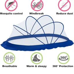 saheb bastralaya Crib-tent HDPE - High Density Poly Ethylene Washable Kids Mosquito Net image 2