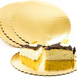 goldvine 8 INCH 5 Pieces Round Flower Cut Cake Base Paper Cake Server-picture-26