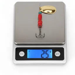 coral india Spinner Bait Brass Fishing Lure image 3