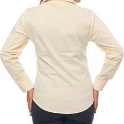 regnic Women Regular Fit Striped Spread Collar Casual Shirt image 2