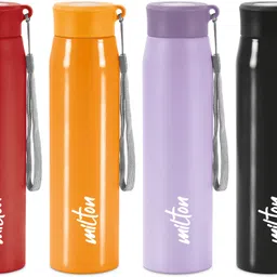 milton Handy Stainless Steel Water Bottle, 780 ml Each, Red, Orange, Purple, Black 780 ml Bottle-picture-10