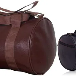 rocketsale 20 L Gym Duffel Bag - DB_Sport Gym Bag For Unisex - Black, Brown image 1