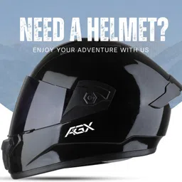 foroly Wonder All Black Spoiler ABS Material with Black PC Visor Motorbike Helmet-picture-14