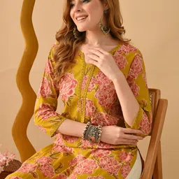 physil Women Printed Pure Cotton Straight Kurta-picture-21