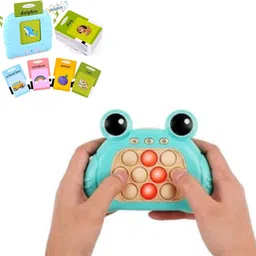 joyful journey Pop Fidget Game – 4-Mode Pattern Popping Toy + [Free Flash Card]-picture-17