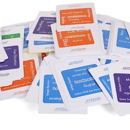 youreka Quizzle : The Ultimate Quiz & Puzzle Map Game7Y+Multicolour Educational Board Games image 4