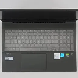 Saco Keyboard Protector Silicone Skin Cover Compatible for HP Victus 16.1-inch FHD Gaming Laptop 16-E1062AX - launch year 2022 Keyboard Skin image 2