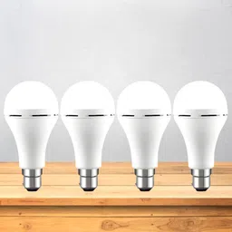 clairbell Emergency 12W Inverter LED Bulb with 2000mAh Rechargeable Battery Pack of 4 S226 4 hrs Bulb Emergency Light-picture-32