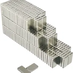 jinsa 40pcs of 10x5x2mm Rectangle/block Neodymium Rare-Earth Magents, Art & crafts Multipurpose Office Magnets Pack of 40 image 2