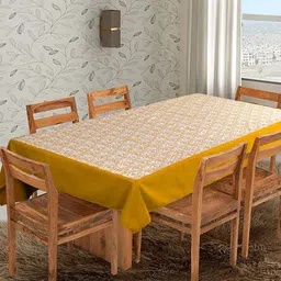 dekor world Cotton 4 Seater Printed Table Cover-picture-23