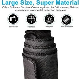 kaku Anti-Slip Keyboard Shortcut Mat | Computer Table Mat Mousepad with Shortcut Keys Non Slip Base Mousepad image 4