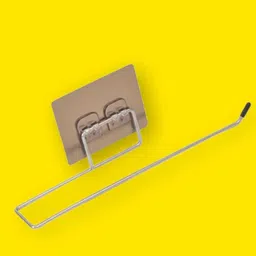 jantrex Paper Towel Holder Stainless Steel Washable Stick Hook Rack Bathroom J Stainless Steel Toilet Paper Holder-picture-23