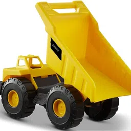 galactic Big Size Unbreakable Friction Powered Unbreakable Plastic Friction Powered Dumper Construction Truck Toy for Kids image 5