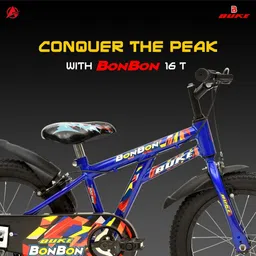 avon BONBON 16T Kids Cycle with Training Wheels and V Brake for 5 to 8 Years age 16 T (inch) Road Cycle image 3