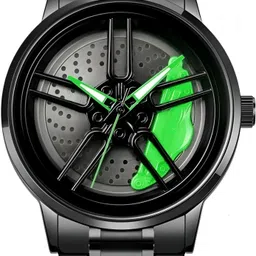 realbuff Car wheel watch | Spinning watch | Rotating watch | Gyro watch Analog Watch - For Men wheelwatch002-picture-16