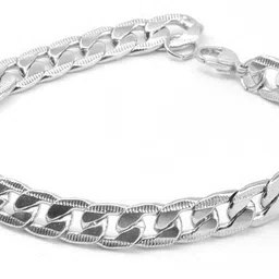 p r production Sterling Silver Silver Coated Bracelet-picture-24