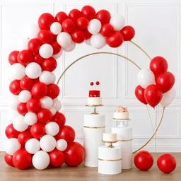 soi Solid Red and White Balloons for Decoration Balloon For Christmas Decorations Balloon-picture-22