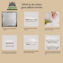 ajish Microfibre Solid Cushion Pack of 2 image 5