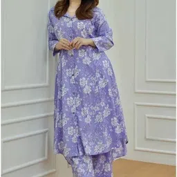 orimono Women Viscose Rayon Ethnic Top Pant Set-picture-22