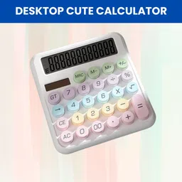 frony Desktop Calculator, 12-Digit Large LCD and Large Buttons for Office, Homes C495 Basic Calculator-picture-17