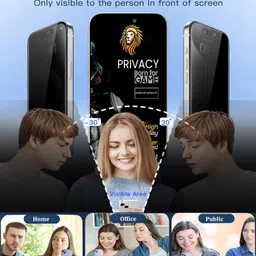 BHIMADA Edge To Edge Tempered Glass for Apple iPhone 13 image 2