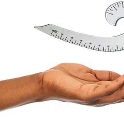 aezzo High Quality Transparent Plastic Sewing Ruler Arm Hole Curve Ruler Tailoring Materials Useful in Drawing Armholes, Neckline, Sleeve caps, Collars, and Crotch Curves While Drafting Patterns for Tailors, Fashion Designing and Sewing kit. Sewing Kit image 2