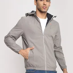 Men Solid Casual Jacket-image-40
