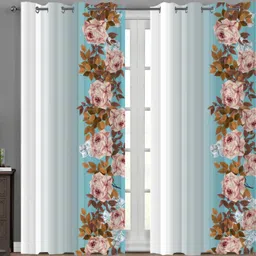 s4v 154 cm (5 ft) Window Polyester Room Darkening Curtain Single Curtain-picture-13
