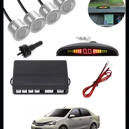 peeps store Car Premium 4 Silver Reverse Parking Sensor-AP25A679 Car Premium 4 Silver Reverse Parking Sensor-AP25A679 Parking Sensor-picture-23