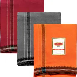 sudharsana Solid Men Dhoti-picture-23