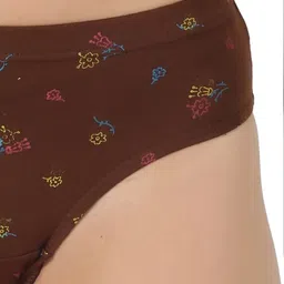 kanha enterprises Pack of 4 Women Hipster Multicolor Panty image 4