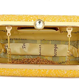 toobacraft Party Yellow Clutch - Regular Size image 4
