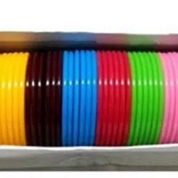 bestvbuy Silk Thread jewellery making bangle 6 cut 2.6 size - 72 Banbles-picture-22