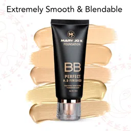 mary jo k BB Perfect Finish Foundation Dark - Buildable Coverage, Hydrating & Lightweight Foundation image 5