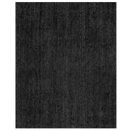 Black Solid Jute 4 ft x 6 ft Hand Woven Carpet by HabereIndia image 3
