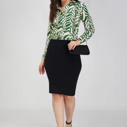 street22 Women Regular Fit Printed Casual Shirt image 5