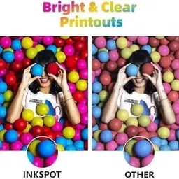 HRKCC 001/003/008 Black + Tri Color Combo Pack Ink Cartridge image 3