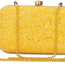 hoc Party Yellow Clutch image 2