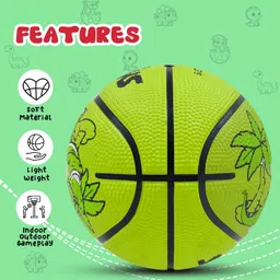 synco Little Champ Dino Basketball - Kids Basketball - Size: 1 image 3