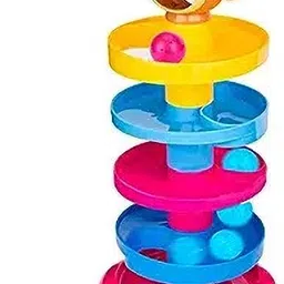 lipsa 5 Layer Ball Drop and Roll Swirling Tower for Baby and Toddlers image 2