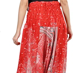 letz dezine Printed Rayon Women Harem Pants image 2