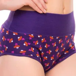 aj fashions Pack of 3 Women Hipster Multicolor Panty image 3