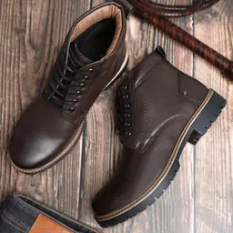 louis stitch Boots for Men suitable for Biking Hiking - (RGBT-WB) UK 8 Boots For Men image 2